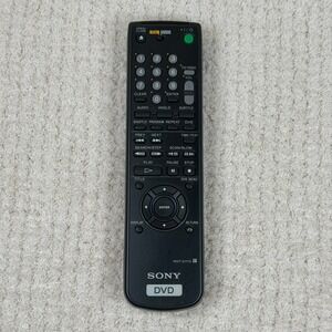 Sony RMT-D117A OEM Original DVD Player Replacement Remote Control Black‎